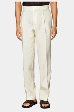 SUITSUPPLY Roma Anzug Off-White-Männlich Casual Anzüge