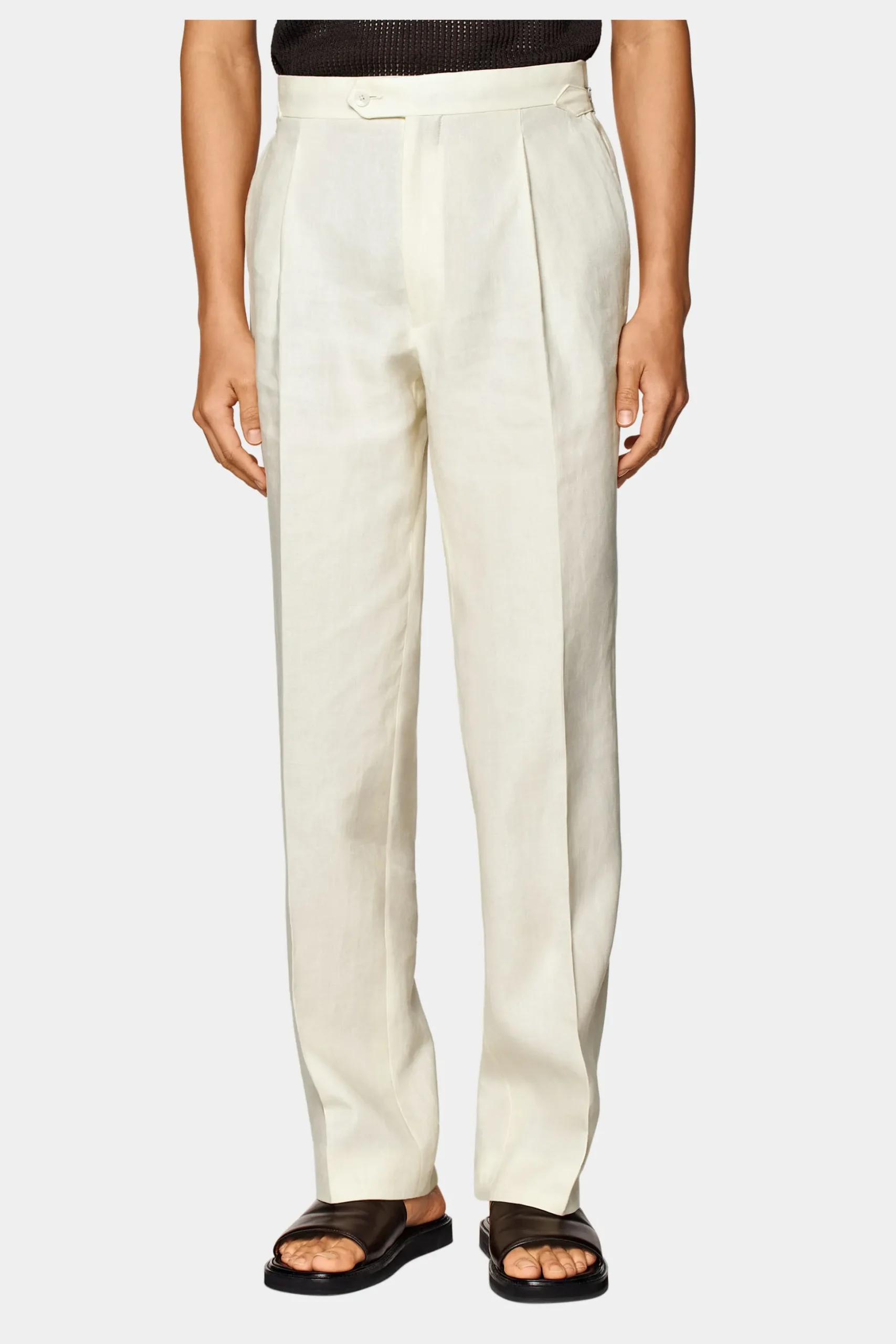 SUITSUPPLY Roma Anzug Off-White-Männlich Casual Anzüge