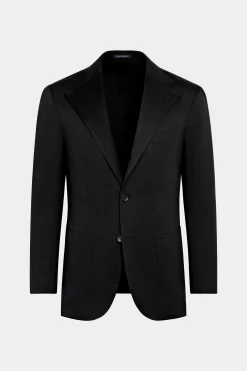 SUITSUPPLY Roma Anzug Schwarz-Männlich Casual Anzüge
