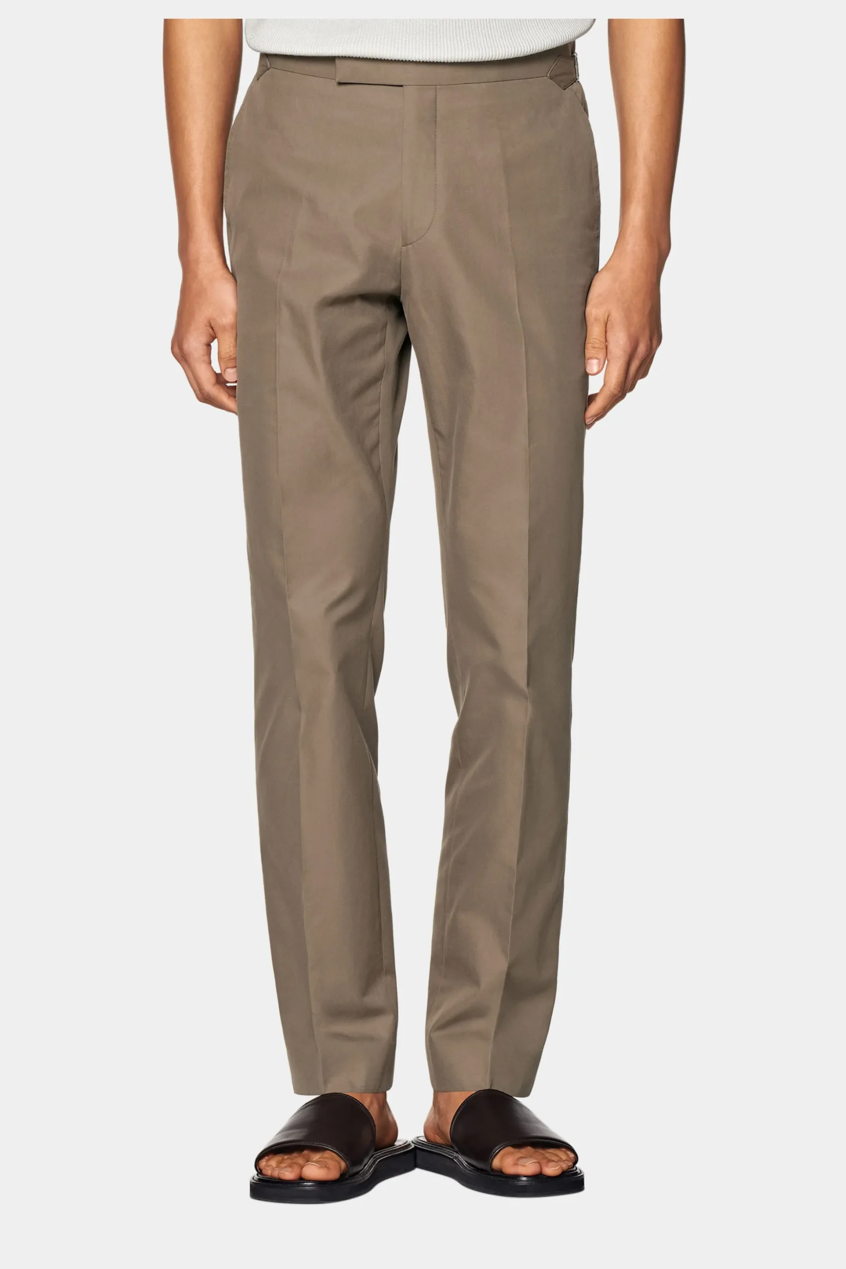 SUITSUPPLY Roma Anzug Taupe-Männlich Casual Anzüge
