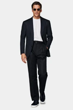 SUITSUPPLY Roma Sakko Navy-Männlich Klassische Sakkos