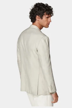 SUITSUPPLY Roma Sakko Sand-Männlich Klassische Sakkos