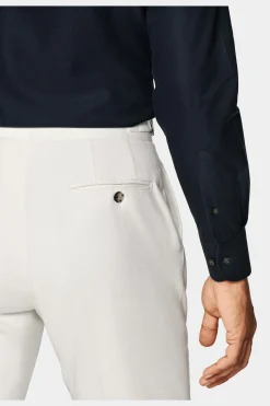 SUITSUPPLY Royal Oxford Hemd Navy In Slim Fit-Männlich Klassische Hemden