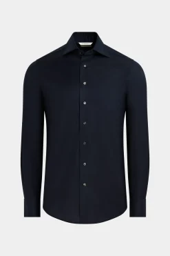 SUITSUPPLY Royal Oxford Hemd Navy In Slim Fit-Männlich Klassische Hemden