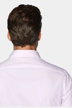 SUITSUPPLY Royal Oxford Hemd Pink Slim Fit-Männlich Klassische Hemden