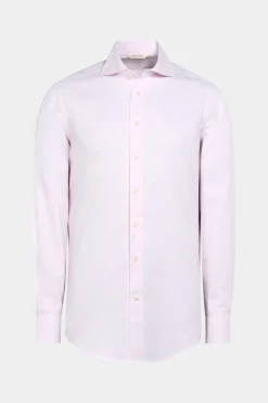 SUITSUPPLY Royal Oxford Hemd Pink Slim Fit-Männlich Klassische Hemden