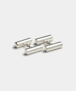 SUITSUPPLY Runde Manschettenknöpfe Silber-Männlich Smoking Accessoires
