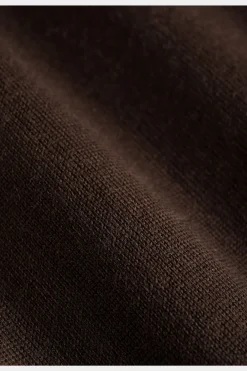 SUITSUPPLY Rundhals Dunkelbraun-Männlich Rundhals