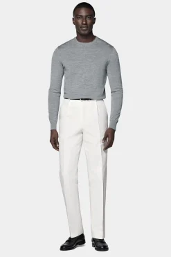 SUITSUPPLY Rundhals Grau-Männlich Rundhals