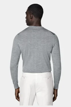 SUITSUPPLY Rundhals Grau-Männlich Rundhals