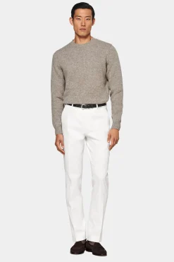 SUITSUPPLY Rundhals Hellbraun-Männlich Rundhals