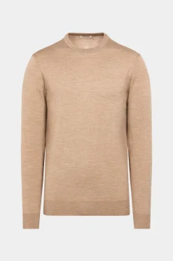 SUITSUPPLY Rundhals Hellbraun-Männlich Rundhals