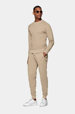 SUITSUPPLY Rundhals Hellbraun-Männlich Rundhals