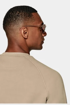 SUITSUPPLY Rundhals Hellbraun-Männlich Rundhals