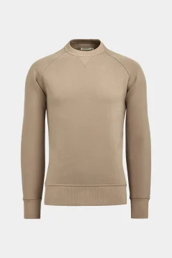 SUITSUPPLY Rundhals Hellbraun-Männlich Rundhals
