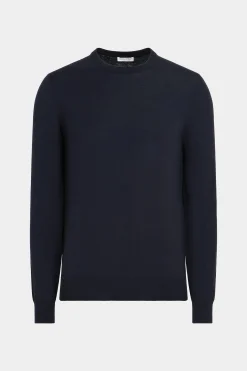 SUITSUPPLY Rundhals Navy-Männlich Bestseller-Strickwaren