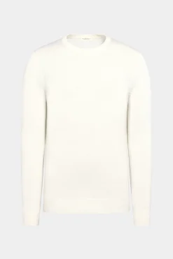 SUITSUPPLY Rundhals Off-White-Männlich Rundhals
