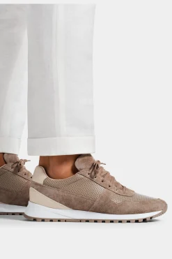 SUITSUPPLY Runner Sneaker Braun-Männlich Sneakers