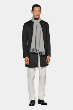 SUITSUPPLY Schal Grau-Männlich Schals