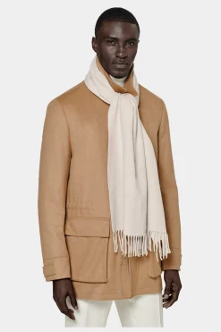 SUITSUPPLY Schal Off-White-Männlich Schals