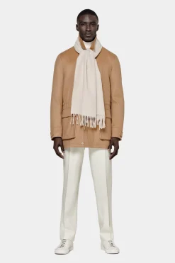 SUITSUPPLY Schal Off-White-Männlich Schals