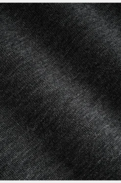 SUITSUPPLY Shirt Rundhals Dunkelgrau Kurzarm-Männlich Rundhals