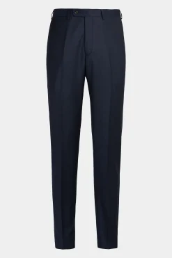 SUITSUPPLY Sienna Anzug Blau Mit Birdseye-Muster-Männlich Business Anzüge
