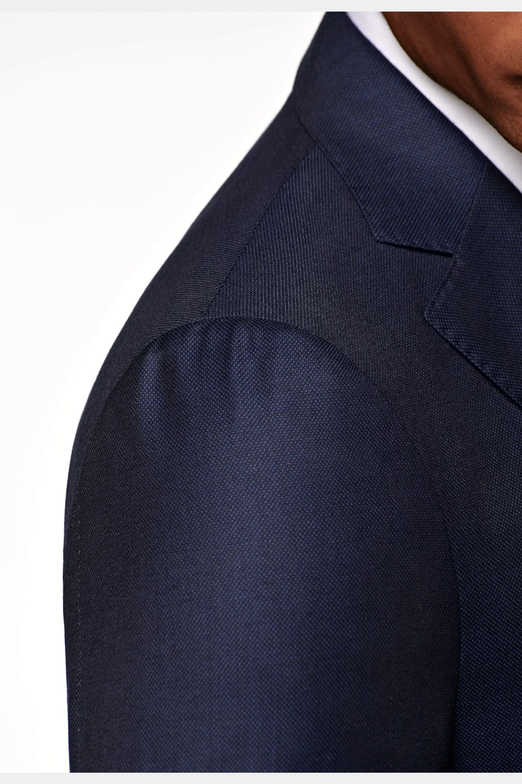 SUITSUPPLY Sienna Anzugsakko Navy Birdseye-Muster-Männlich Anzugsakkos