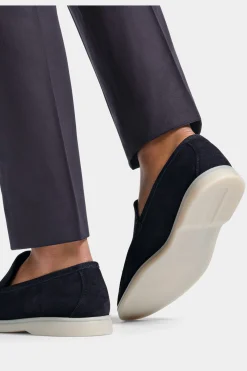 SUITSUPPLY Slipper Navy-Männlich Loafers & Slipper