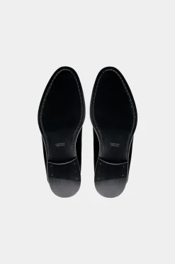 SUITSUPPLY Smoking-Slipper Schwarz-Männlich Smokingschuhe