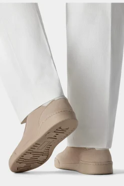 SUITSUPPLY Sneaker Hellbraun Ungefüttert-Männlich Sneakers