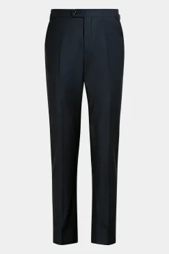 SUITSUPPLY Soho Anzughose Navy Birdseye-Muster-Männlich Anzughosen