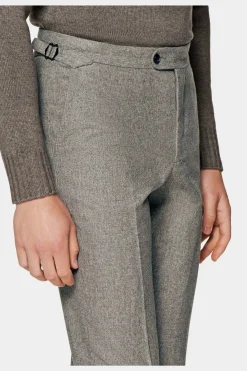 SUITSUPPLY Soho Hose Hellbraun-Männlich Elegante Hosen