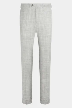 SUITSUPPLY Soho Hose Hellgrau-Männlich Elegante Hosen