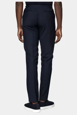 SUITSUPPLY Soho Hose Navy-Männlich Elegante Hosen