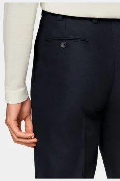 SUITSUPPLY Soho Hose Navy-Männlich Elegante Hosen