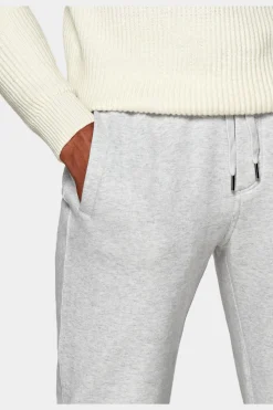 SUITSUPPLY Sweatpants Hellgrau-Männlich Jeans & Casual Hosen