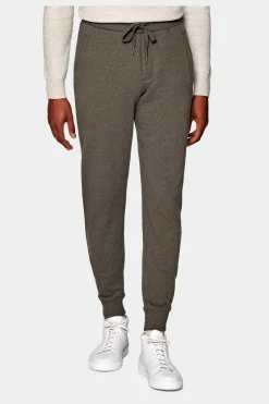 SUITSUPPLY Sweatpants Taupe-Männlich Jeans & Casual Hosen