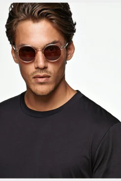 SUITSUPPLY T-Shirt Rundhals Navy-Männlich T-Shirts