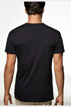 SUITSUPPLY T-Shirt Rundhals Navy-Männlich T-Shirts