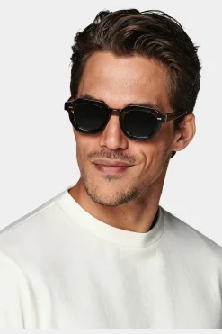 SUITSUPPLY T-Shirt Rundhals Off-White-Männlich T-Shirts