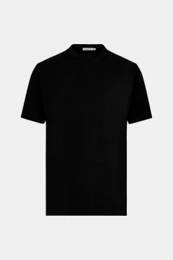 SUITSUPPLY T-Shirt Rundhals Schwarz-Männlich T-Shirts