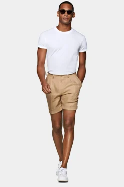 SUITSUPPLY T-Shirt Rundhals Weiss-Männlich T-Shirts