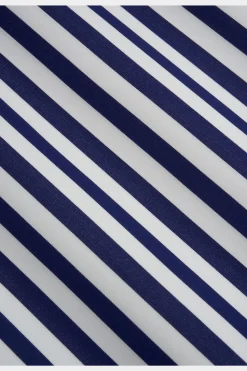 SUITSUPPLY Twill Hemd Navy Gestreift Extra Slim Fit-Männlich Klassische Hemden