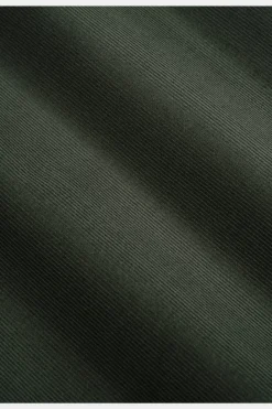 SUITSUPPLY Twill-Hemd Grün Slim Fit-Männlich Casual Hemden