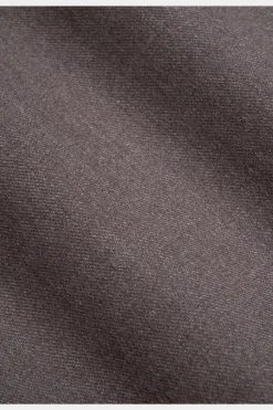 SUITSUPPLY Twill-Hemd Taupe Slim Fit-Männlich Casual Hemden