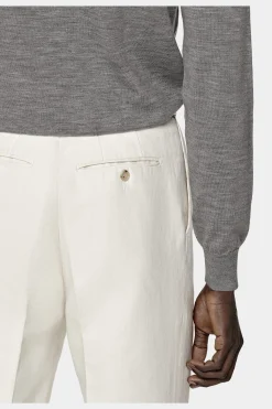 SUITSUPPLY V-Ausschnitt Grau-Männlich V-Ausschnitt