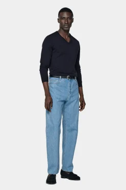 SUITSUPPLY V-Ausschnitt Navy-Männlich V-Ausschnitt