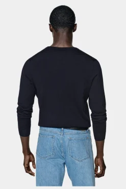 SUITSUPPLY V-Ausschnitt Navy-Männlich V-Ausschnitt