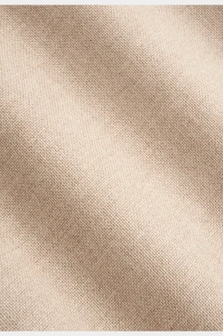 SUITSUPPLY Vigo Hose Sand Bundfalte-Männlich Elegante Hosen